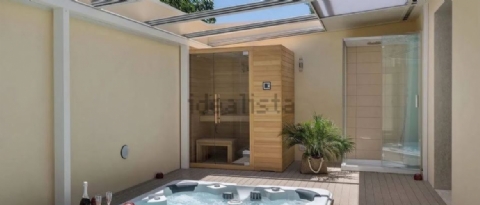 Quadrilocale ristrutturato indipendente a piano terra con scoperto e spa