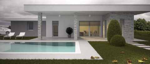 Terreno Edificabile con progetto per villa con piscina approvato